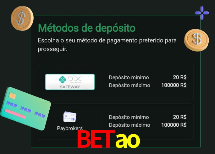 O cassino betao oferece uma grande variedade de métodos de pagamento